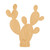 Cactus Wood Cutout for Crafts, Unfinished Baltic Birch Craft Shape