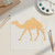 Camel 1 Wood Cutout for Crafts, Unfinished Baltic Birch Craft Shape