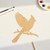 Cardinal 4 Wood Cutout for Crafts, Unfinished Baltic Birch Craft Shape