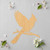 Cardinal 4 Wood Cutout for Crafts, Unfinished Baltic Birch Craft Shape