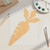 Carrot 3 Wood Cutout for Crafts, Unfinished Baltic Birch Craft Shape