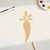 Carrot 4 Wood Cutout for Crafts, Unfinished Baltic Birch Craft Shape