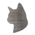 Cat Head 1 Steel Cutout Shape, Raw Metal Wall Art and Craft Supply