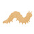 Caterpillar 3 Wood Cutout for Crafts, Unfinished Baltic Birch Craft Shape