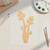 Celery Stalk Wood Cutout for Crafts, Unfinished Baltic Birch Craft Shape