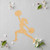 Cheerleader 2 Wood Cutout for Crafts, Unfinished Baltic Birch Craft Shape