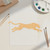 Cheetah Wood Cutout for Crafts, Unfinished Baltic Birch Craft Shape