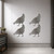 Chicken 3 Steel Cutout Shape, Raw Metal Wall Art and Craft Supply