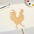 Chicken 2 Wood Cutout for Crafts, Unfinished Baltic Birch Craft Shape