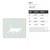 Cat 1 Reusable Mylar Stencil, 10 mil Plastic Paint Stencil for Crafts and Decor