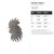Chicken Head 2 Steel Cutout Shape, Raw Metal Wall Art and Craft Supply