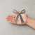 Christmas Bow Steel Cutout Shape, Raw Metal Wall Art and Craft Supply
