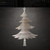 Christmas Tree 1 Steel Cutout Shape, Raw Metal Wall Art and Craft Supply