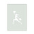 Cheerleader 2 Reusable Mylar Stencil, 10 mil Plastic Paint Stencil for Crafts and Decor