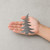 Christmas Tree Pine Steel Cutout Shape, Raw Metal Wall Art and Craft Supply