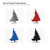 Christmas Tree Tall Steel Cutout Shape, Raw Metal Wall Art and Craft Supply
