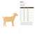Goat 3 Wood Cutout for Crafts, Unfinished Baltic Birch Craft Shape