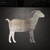 Goat 3 Steel Cutout Shape, Raw Metal Wall Art and Craft Supply