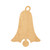 Christmas Bell Wood Cutout for Crafts, Unfinished Baltic Birch Craft Shape