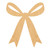 Christmas Bow Wood Cutout for Crafts, Unfinished Baltic Birch Craft Shape