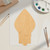 Christmas Light Bulb Wood Cutout for Crafts, Unfinished Baltic Birch Craft Shape