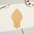 Christmas Light Bulb Wood Cutout for Crafts, Unfinished Baltic Birch Craft Shape