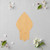 Christmas Light Bulb Wood Cutout for Crafts, Unfinished Baltic Birch Craft Shape