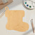 Christmas Stocking 2 Wood Cutout for Crafts, Unfinished Baltic Birch Craft Shape