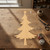 Christmas Tree 1 Wood Cutout for Crafts, Unfinished Baltic Birch Craft Shape