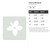 Cherry Blossom Reusable Mylar Stencil, 10 mil Plastic Paint Stencil for Crafts and Decor