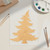 Christmas Tree 2 Branchy Wood Cutout for Crafts, Unfinished Baltic Birch Craft Shape