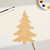 Christmas Tree 5 Wood Cutout for Crafts, Unfinished Baltic Birch Craft Shape