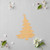 Christmas Tree Tall Wood Cutout for Crafts, Unfinished Baltic Birch Craft Shape