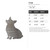 Corgi Steel Cutout Shape, Raw Metal Wall Art and Craft Supply