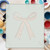 Christmas Bow Reusable Mylar Stencil, 10 mil Plastic Paint Stencil for Crafts and Decor