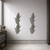 Corn 2 Steel Cutout Shape, Raw Metal Wall Art and Craft Supply