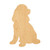 Cocker Spaniel Wood Cutout for Crafts, Unfinished Baltic Birch Craft Shape