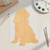 Cocker Spaniel Wood Cutout for Crafts, Unfinished Baltic Birch Craft Shape