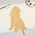 Cocker Spaniel Wood Cutout for Crafts, Unfinished Baltic Birch Craft Shape
