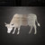 Cow 1 Steel Cutout Shape, Raw Metal Wall Art and Craft Supply