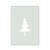Christmas Tree 1 Reusable Mylar Stencil, 10 mil Plastic Paint Stencil for Crafts and Decor