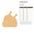 Cooked Turkey Wood Cutout for Crafts, Unfinished Baltic Birch Craft Shape