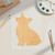 Corgi Wood Cutout for Crafts, Unfinished Baltic Birch Craft Shape