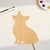 Corgi Wood Cutout for Crafts, Unfinished Baltic Birch Craft Shape