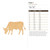 Cow 1 Wood Cutout for Crafts, Unfinished Baltic Birch Craft Shape