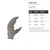 Crab Claw Steel Cutout Shape, Raw Metal Wall Art and Craft Supply