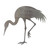 Crane Steel Cutout Shape, Raw Metal Wall Art and Craft Supply