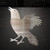 Crow 1 Steel Cutout Shape, Raw Metal Wall Art and Craft Supply