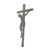 Crucifix 2 Steel Cutout Shape, Raw Metal Wall Art and Craft Supply
