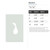 Gourd 2 Reusable Mylar Stencil, 10 mil Plastic Paint Stencil for Crafts and Decor